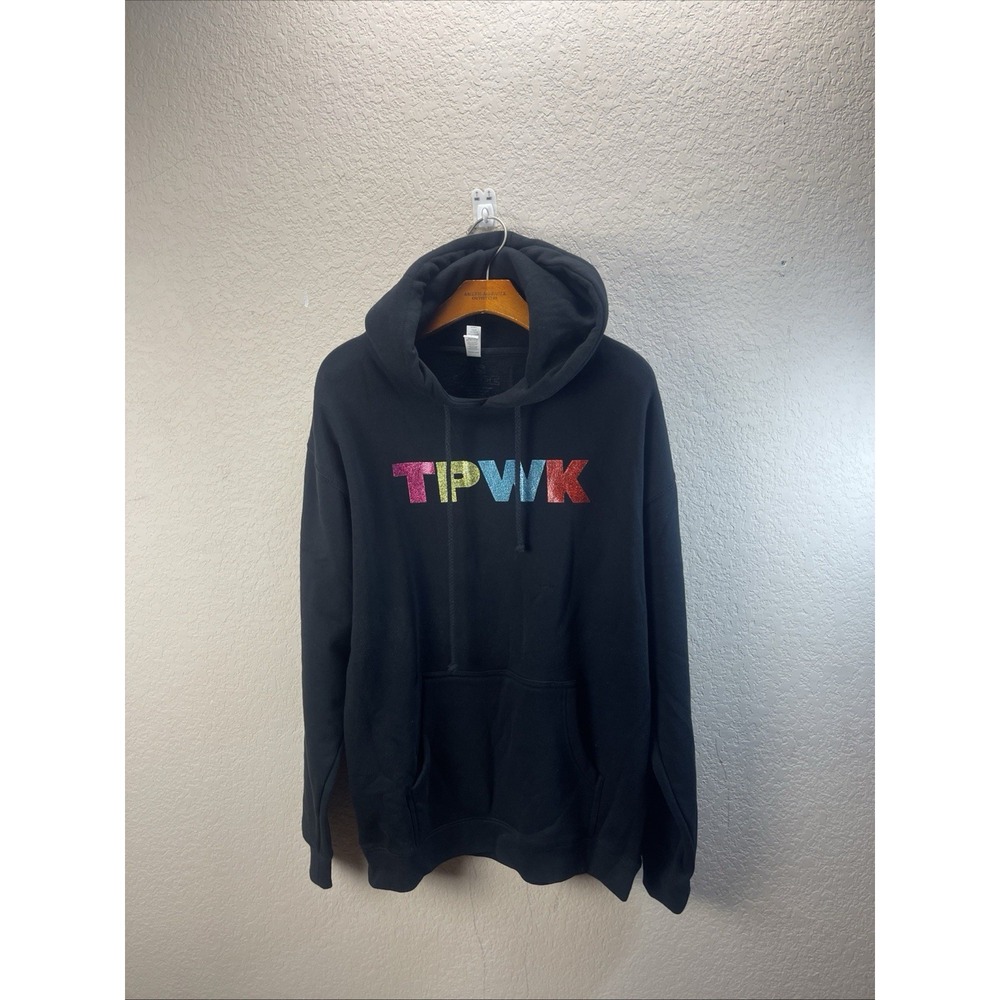 Size Large Harry Styles TPWK Black Hoodie Treat People With Kindness Sweatshirt